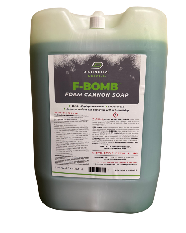 F BOMB FOAM CANNON SOAP 5 GALLON
