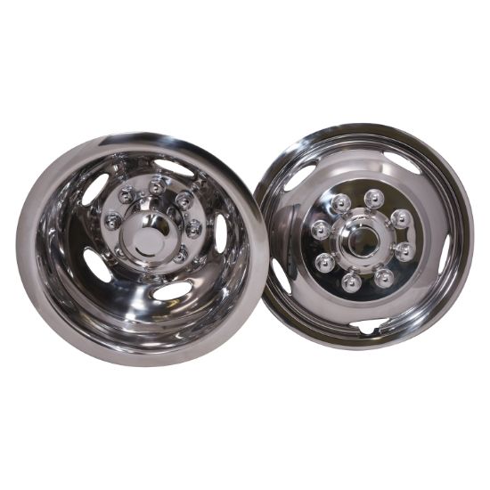 Ram 3500 2003 - 2018 Polished Stainless Steel Simulators 7"- N817XN