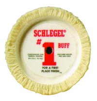 Wool Buff Pad by Schlegel 7.5"- White