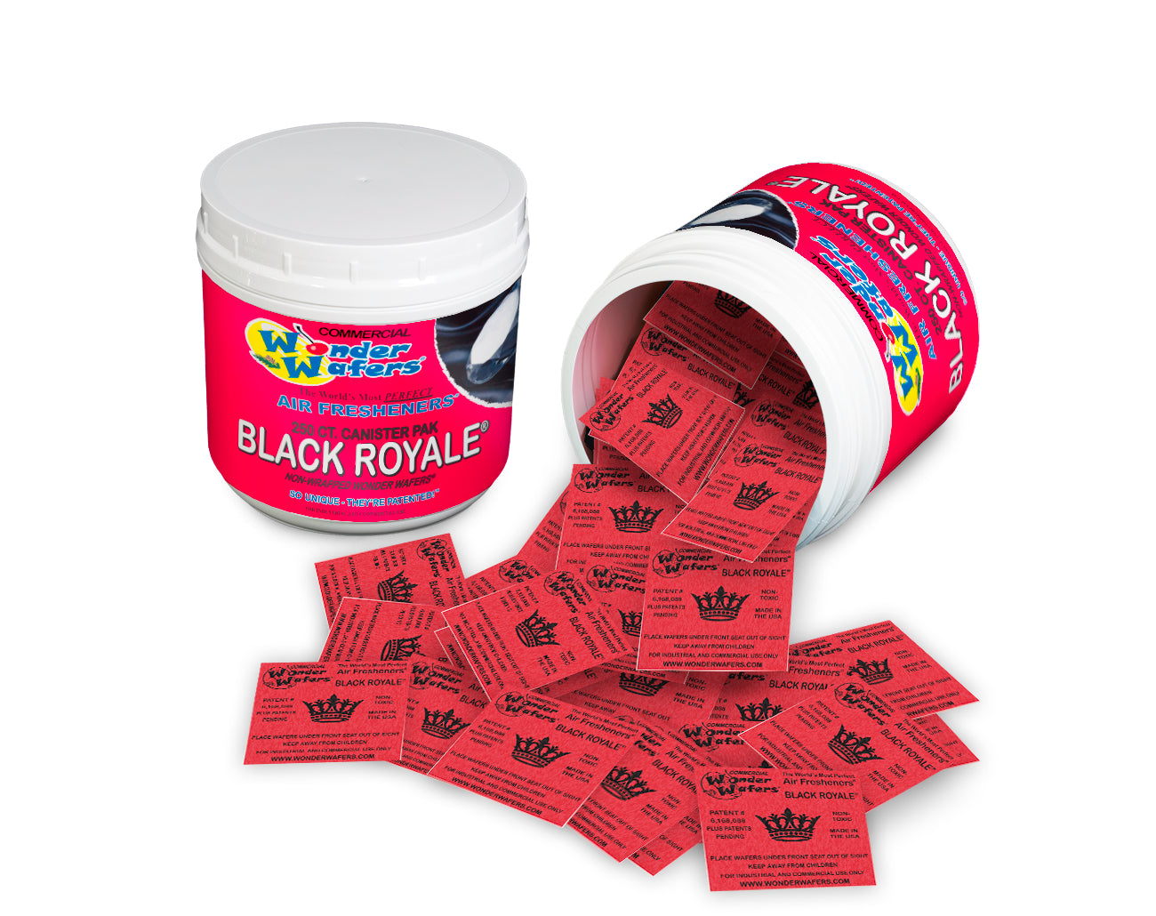 Wonder Wafers Car Air Fresheners 250 CT Automotive Dealer Supplies