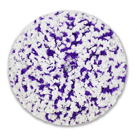 Mofo Microfiber Buff Pad - White/Purple - 7.5"