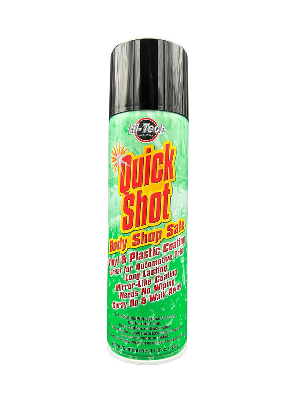Quick Shot Body Shop Safe Interior Aerosol Dressing - 11.5oz