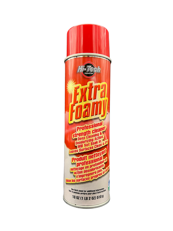 Extra Foamy Fabric Cleaner by Hi-Tech