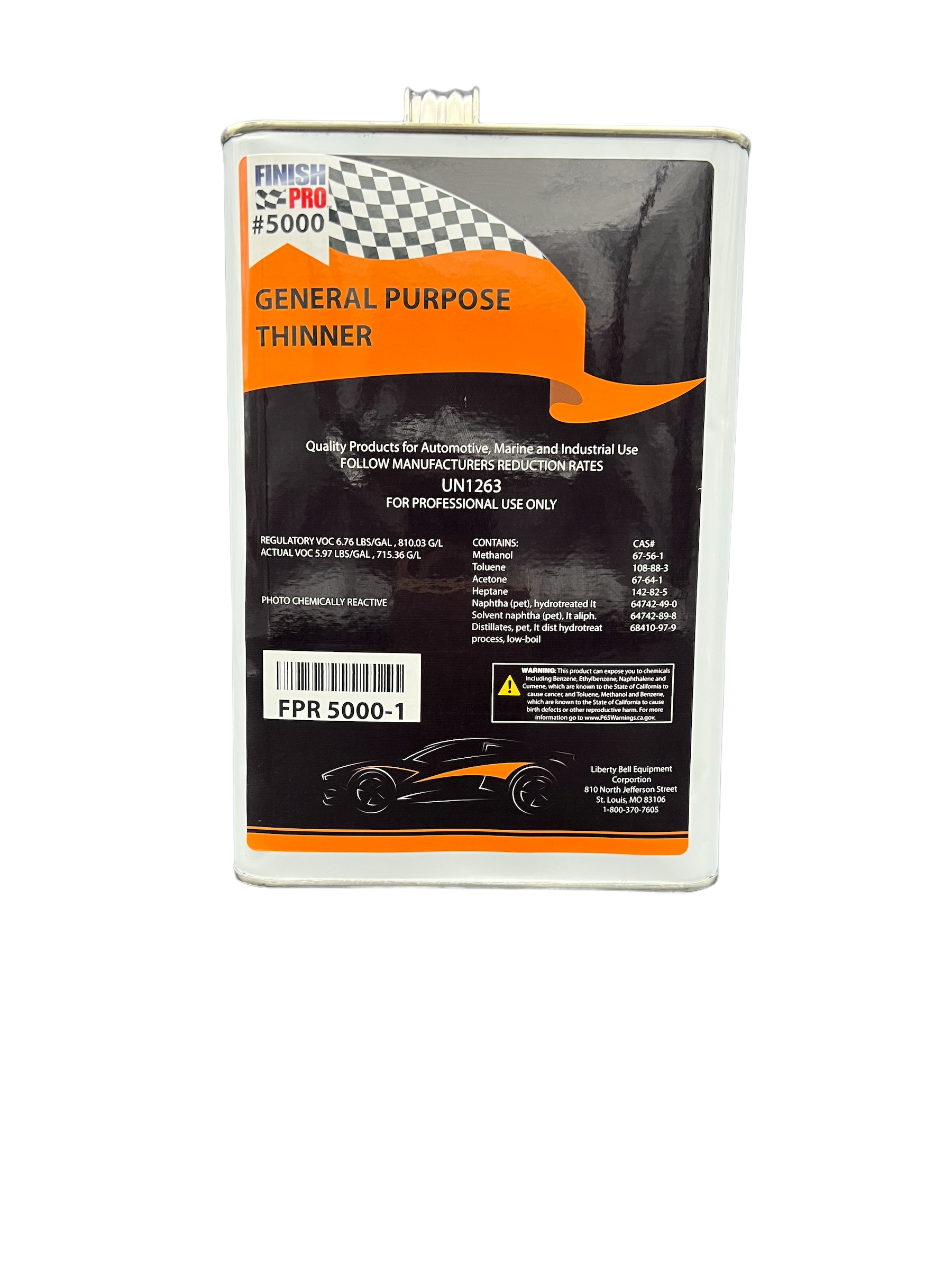 Lacquer Thinner Automotive Dealer Supplies