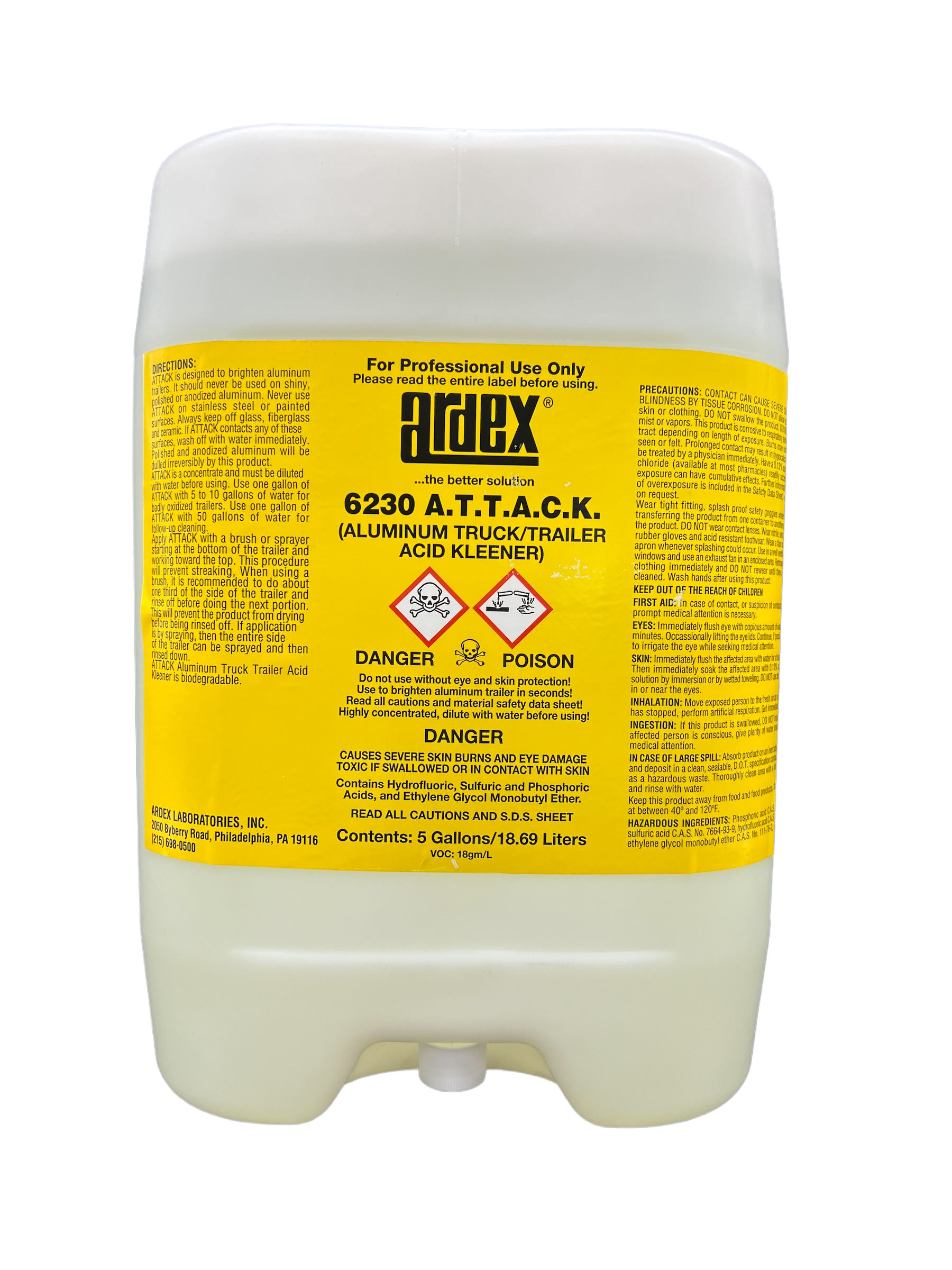 A.T.T.A.C.K. - Aluminum Acid Cleaner | Automotive Dealer Supplies