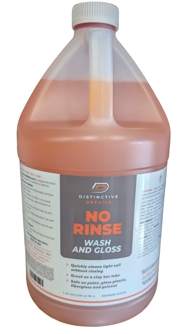 No Rinse Sign NO RINSE SOAP | Automotive Dealer Supplies