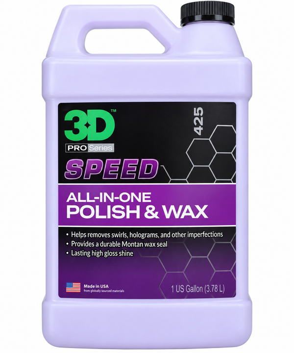 3D SPEED 425 All-In-One Polish & Wax