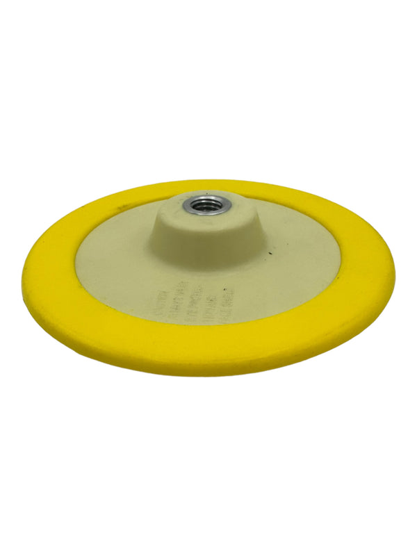 FLEX-O YELLOW HD VELCRO BACKING PLATE - 6"