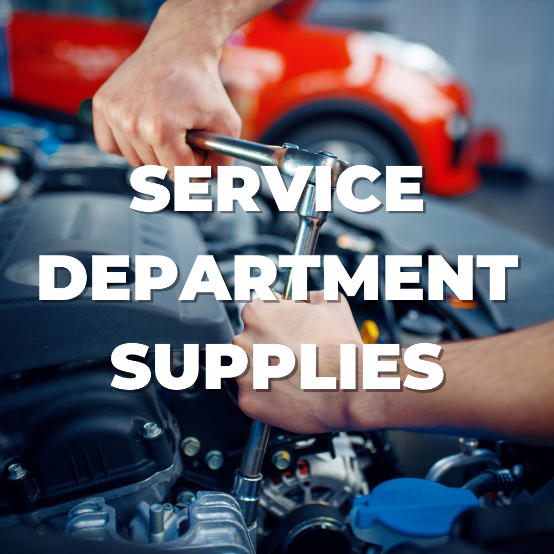 Adjusted 2 service department supplies