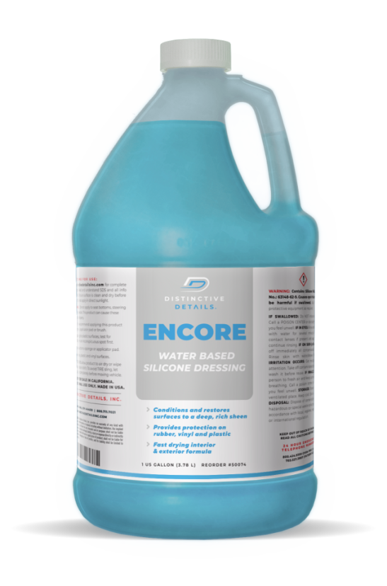Encore Water Based Silicone Dressing | Automotive Dealer Supplies