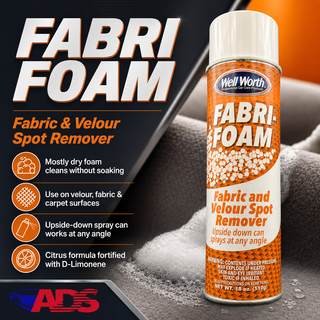 Fabri-Foam Citrus Fabric/Velour Cleaner - 20oz