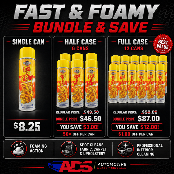 Fast N Foamy Aerosol Fabric Cleaner