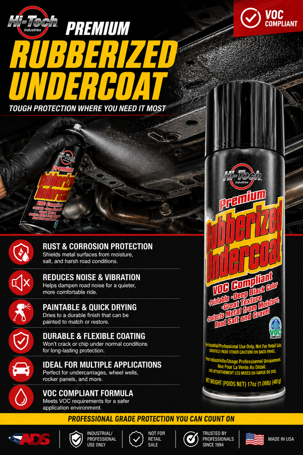 Rubberized Premium Undercoating - 17OZ