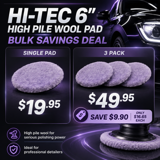 6" High Pile Wool Pad