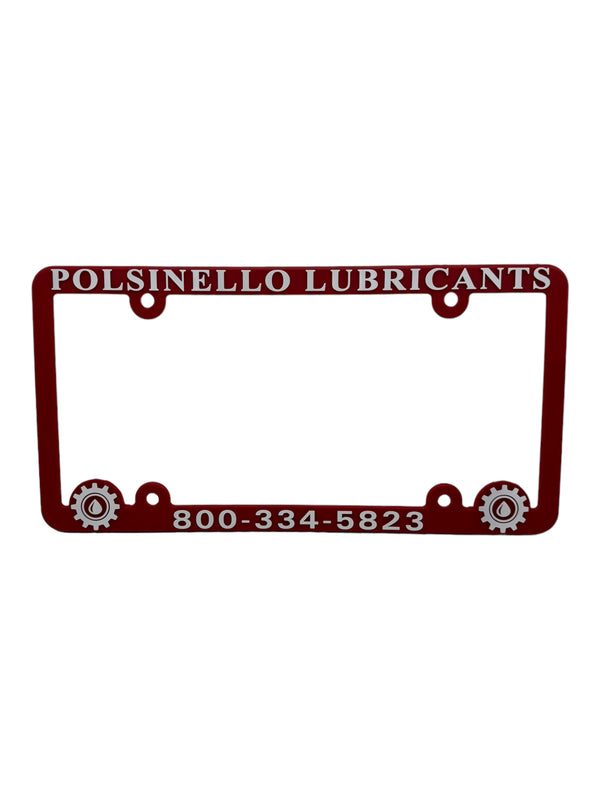 License Plate Frame - Free Proof & Quote