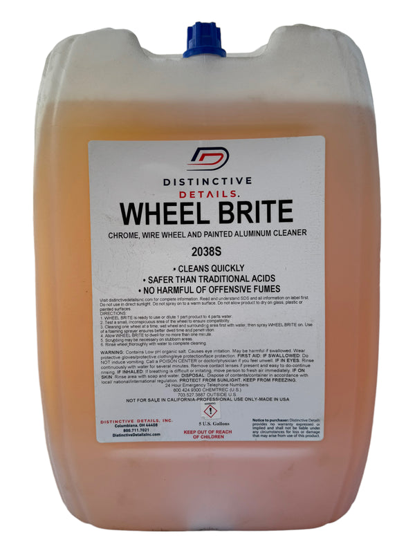 Wheel Bright Non-Acid Cleaner 5 GAL