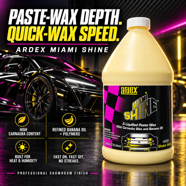 Miami Shine Liquid Paste Wax with Carnauba & Banana Oil