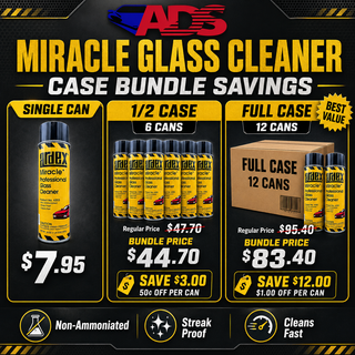 Miracle Glass Cleaner - Non-Ammonia - 19oz