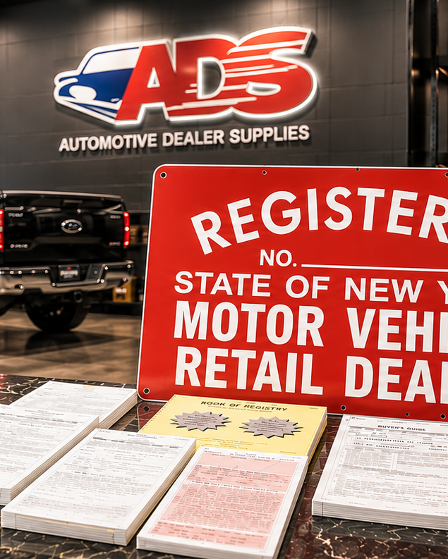 New york state registered sign ads