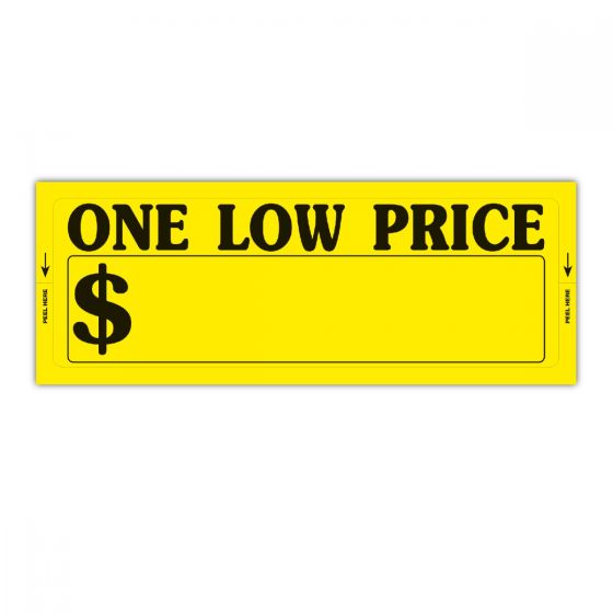 Low Price Window Stickers 100CT