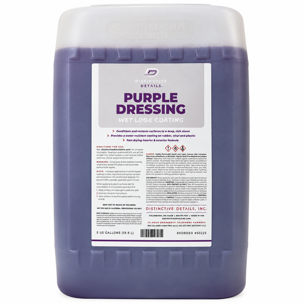 Purple Dressing Solvent Based Tire Dressing