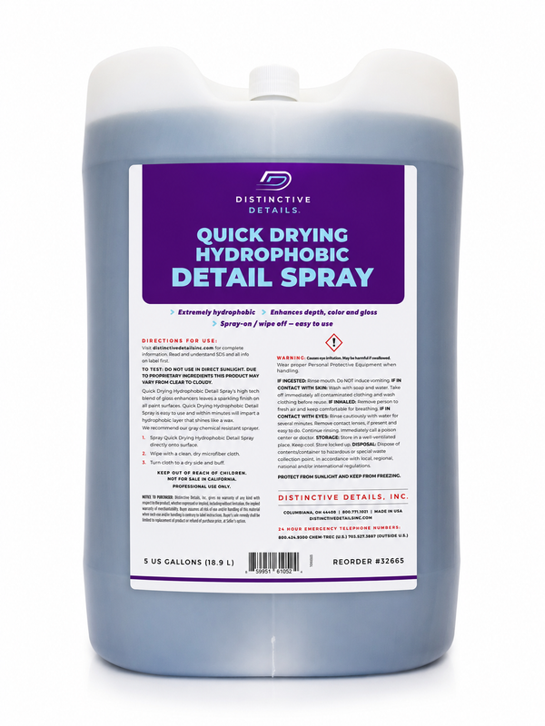 Quick Drying Hydrophobic Detail Spray