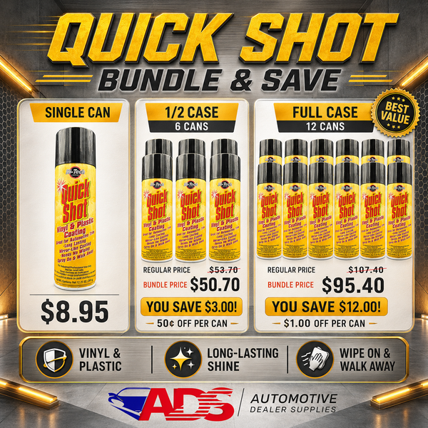 Quick Shot Aerosol Shine / Protectant - 13oz