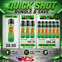 Quick Shot Body Shop Safe Interior Aerosol Dressing - 11.5oz