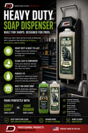 Heavy Duty Soap Hand Dispenser (84 oz)