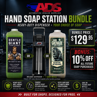 Heavy Duty Soap & Hand Dispenser (84oz) Bundle