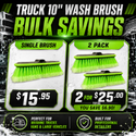 Wash Brush - Truck - 10"