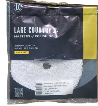6.5" ONE-STEP LIGHT CUTTING FIBER PAD