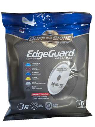 FOAM EG BLACK FINISH PAD 5 INCH