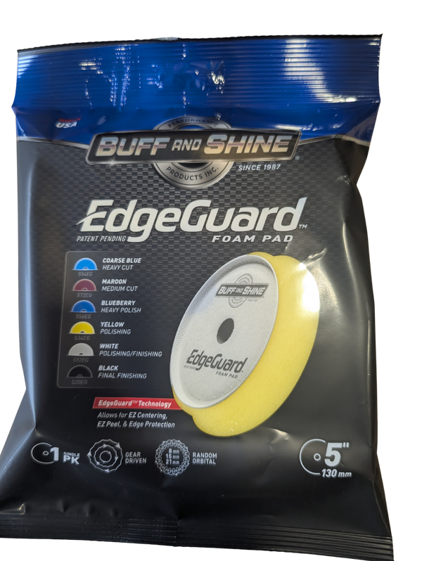 YELLOW FOAM EG PAD 5 INCH