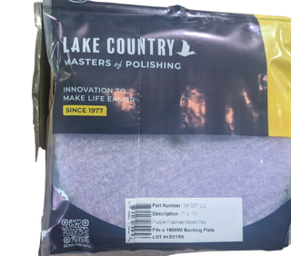 7" X .75" PURPLE FOAMED WOOL PAD