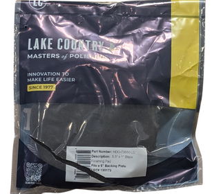 5.5" BLACK HD ORBITAL FINISHING PAD