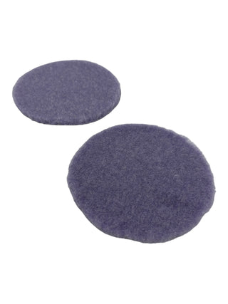 5" Low Pile Purple Wool Pad (2 Pack)