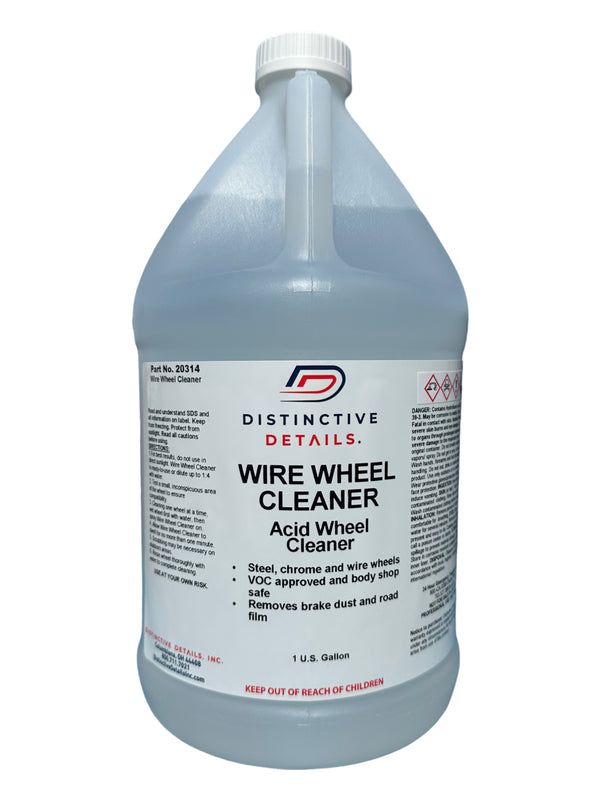 Wire Wheel Acid Wheel Cleaner by Distinctive Details