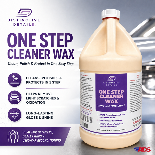 One Step Cleaner Wax