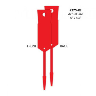 Buy red Key Tags - Arrow ID Tags (1000/Box)