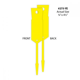 Buy yellow Key Tags - Arrow ID Tags (1000/Box)