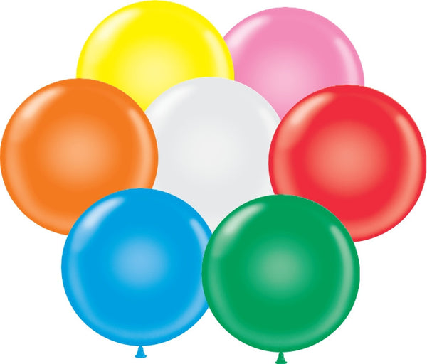 Latex Balloons - 17" - 72 CT
