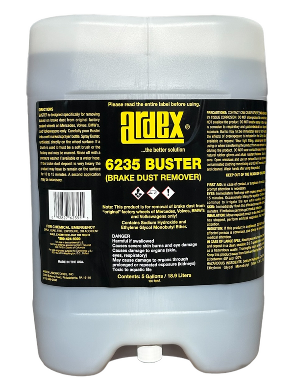 Buster - Brake Dust Remover for Mercedes, Volvo, BMW, and VW ONLY!