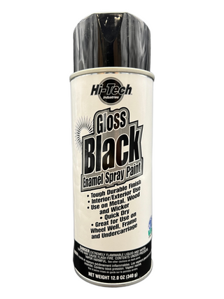 Buy gloss-black Enamel / Spray Paint by HTI