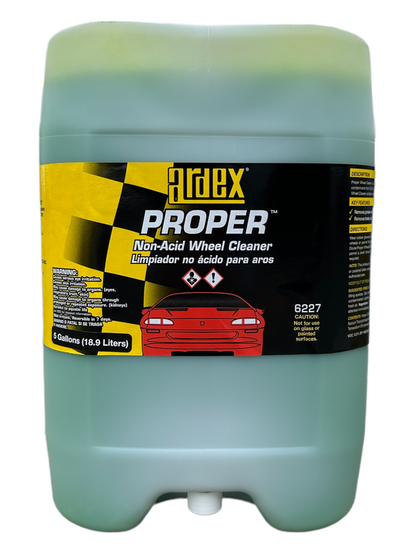 Proper Non-Acid Wheel Cleaner