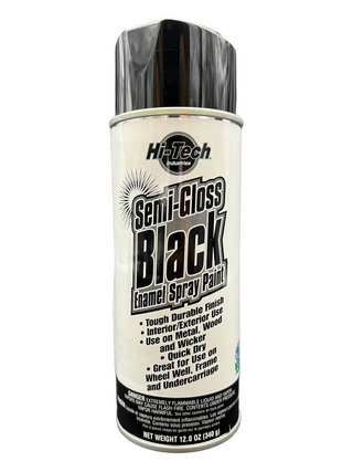 Buy semi-gloss-black Enamel / Spray Paint by HTI
