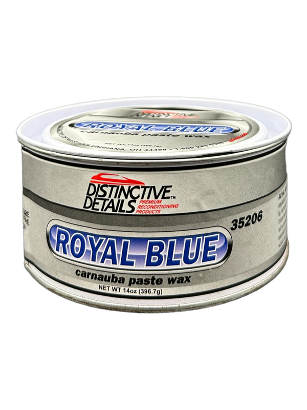 Royal Blue Paste Wax  Automotive Dealer Supplies