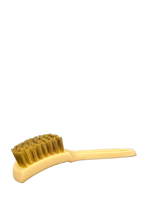Whitewall Brush - Brass - 8.5"