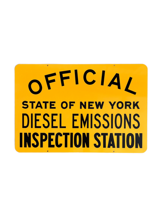 NYS Diesel Emissions Sign