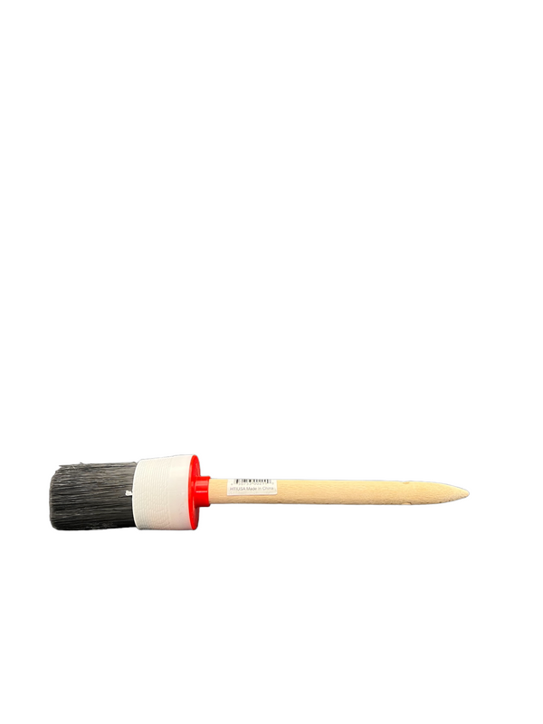 Black Round Bristle Brush